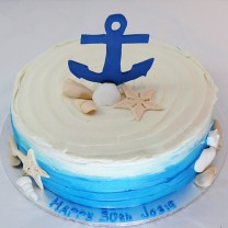 Boat - Anchor Cake (D, V)